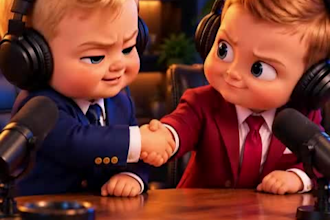 create viral ai baby podcast and talking baby videos