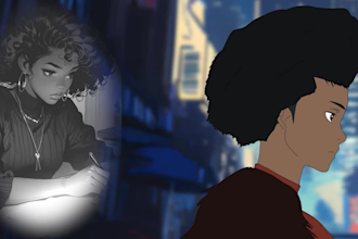 create  2d animation hand drawn  animations in traditional style