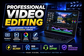 edit professional short videos with captions