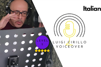 do deep italian male voice over
