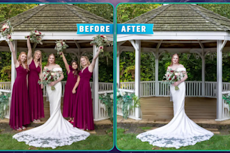 remove people from a photo and add or remove objects from a photo
