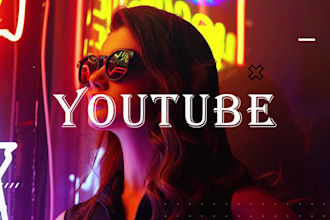 create exclusive best youtube intros, podcast and outro videos
