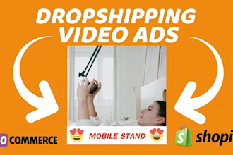 create winning tiktok, facebook video ads for dropshipping products