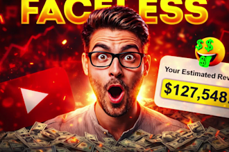 create faceless youtube videos, or be your  faceless video creator