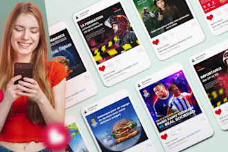make social media posts, advertising creations and images, and ad design