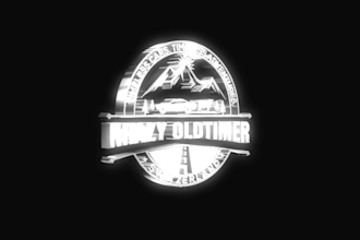 make a 3d rotating logo animation gif 360 spin perfect loop