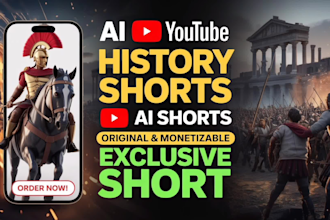ai short yt video faceless ai history documentary ads video ai instragram reels