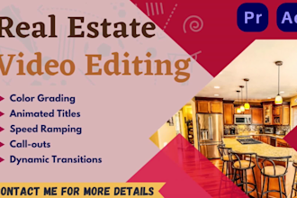 do real estate video editing for promo videos