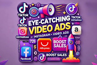 create video ads for amazon, dropshipping, and ecommerce