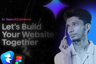 build landing page and figma to framer website