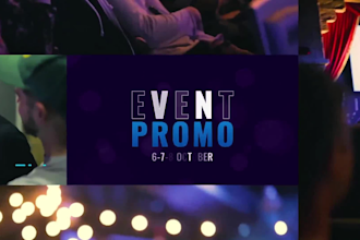 make modern promo video ad for your business