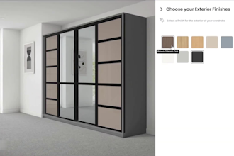 3d furniture configurator chairs, wardrobes, kitchen cabinet configuration webgl