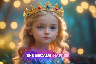 create ai video art with subtitles and voice over