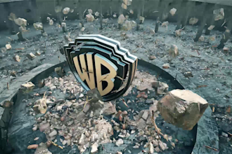create 3d stone arena intro animation