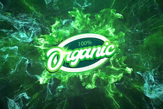 create incredible youtube intro video 3d logo animation