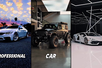 edit your car video with effect and speed ramp for reels