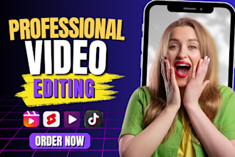 do video editing for instagram reels, youtube shorts and tiktok edits