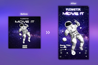 animate your album or single cover for spotify canvas