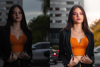 professionally color grade and edit your photos in lightroom