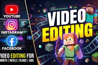 edit a professional game trailer or gameplay video