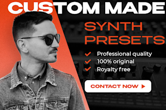 create a synth patch of your sound, free demo