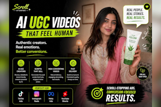 create indian ai ugc spokesperson videos in hindi or english