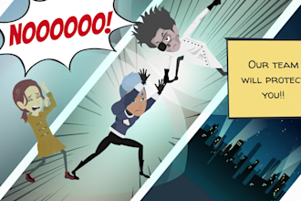 serve customers with stunning 2d animation