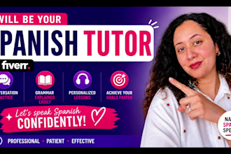 be your spanish teacher, spanish lessons