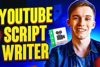 write an engaging youtube video script