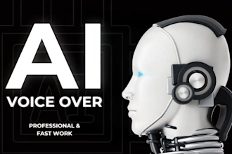 create a human like ai voice over with text to speech in multiple languages