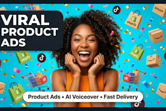 create viral ecommerce product ads for tiktok and facebook