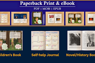 do book formatting and publishing on amazon KDP with SEO