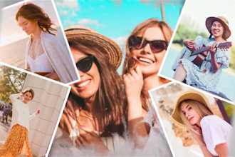 create wedding slideshow video with your photos and videos