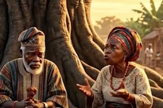 create viral african folktale video 3d ai animation story telling