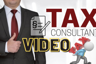 make tax service video or financial support accountant ads