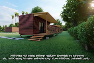 create stunning 3d visualizations for architecture and industrial projects