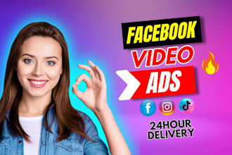 create shopify facebook video ads for dropshipping products