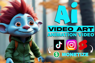 create ai video art, animated stories, and youtube short and reel