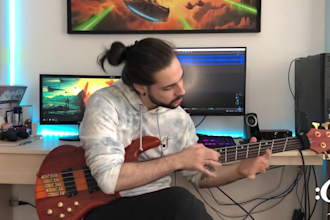 record a great bass line in any style you want