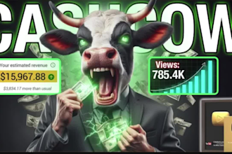 automated cash cow youtube channel, cash cow videos