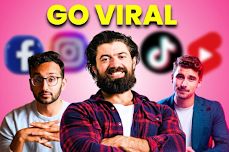 edit viral shorts, tiktoks and reels with captions music and graphics