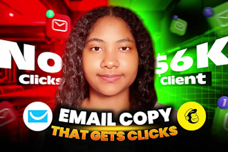 be your expert in email copy and email copywriting that drives conversions