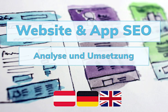 seo optimize your website and app