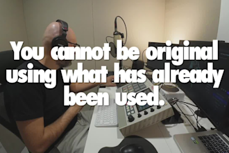 create music tailored to your voice and your business