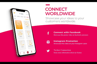 create a dynamic app promo video, website explainer intro