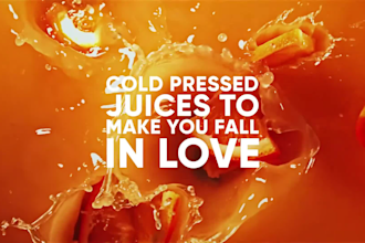 create a food video ad or an ecommerce product video