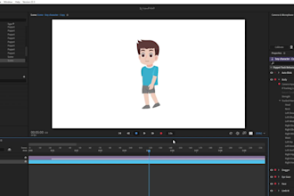 create and rig a custom puppet for adobe character animator