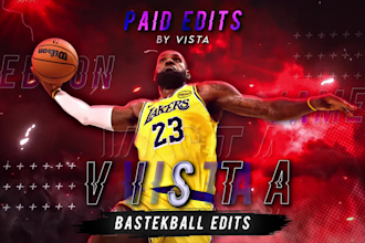 do viral basketball edits for tiktok, youtube and instagram