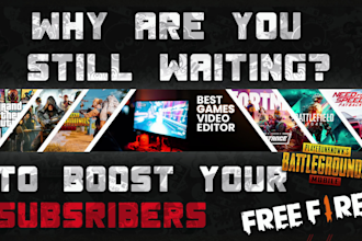 be an unique gaming montage designer