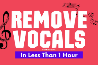 remove vocals from any song in less than an hour